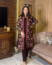 Embroidery Upper Gown Dress