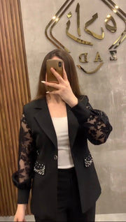 3 Pc Suit Net Seleves