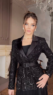 Moon Light Coat With Maxi