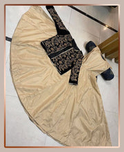 Velvet Embroidery Koti Suit