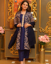 Fully Embroidery Gown Dress