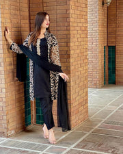 Fully Embroidery Gown Dress