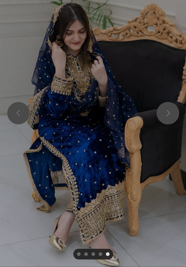 3pcs Top Bottom Dupatta Wedding Guest Wear Formal