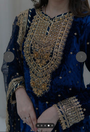 3pcs Top Bottom Dupatta Wedding Guest Wear Formal