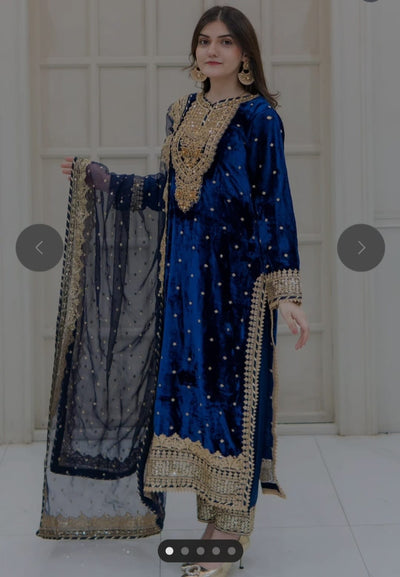 3pcs Top Bottom Dupatta Wedding Guest Wear Formal