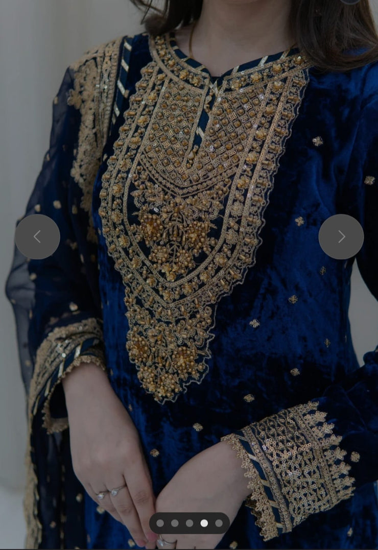 3pcs Top Bottom Dupatta Wedding Guest Wear Formal