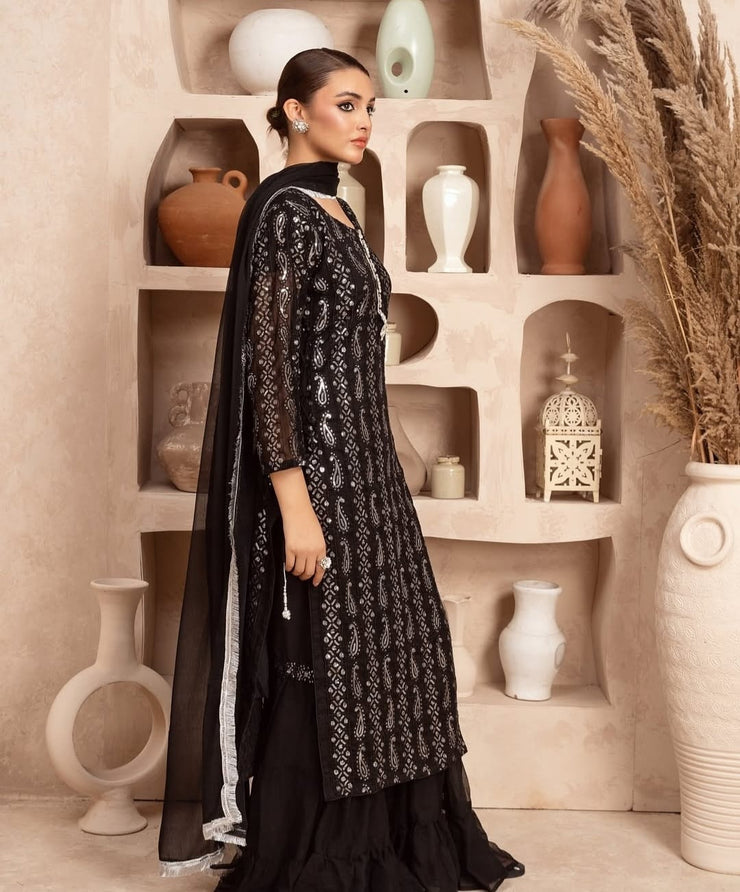 3pec Top Bottom Duppata  Wedding Guest Wear Formal