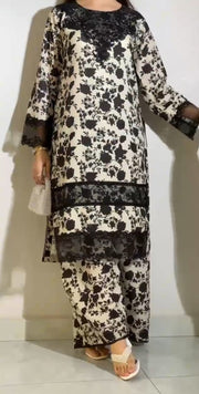 3Pcs FRONT AND BACK DIGITAL PRINTED SHIRT WITH DUPATTA