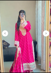 3pcs Top Bottom Dupatta Wedding Guest Wear Formal