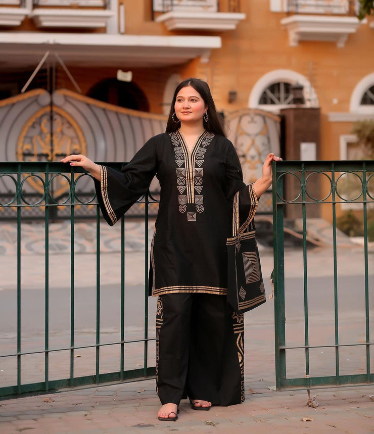 2pc shirt and trouser with bag